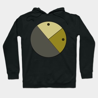 abstract clock design Hoodie